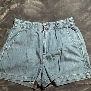 GAP Light Blue Jean Shorts for women